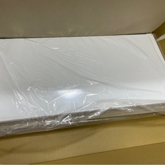 【天板3枚のみ】無印良品スチールユニットシェルフ・スチール棚セット・ワイド・大・ライトグレーの画像