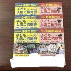 東南植物楽園 ネオパークオキナワ 入園チケット　子供　小人　入園...
