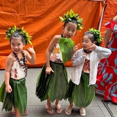 福岡市東区・子供フラダンス(親子フラ)の画像