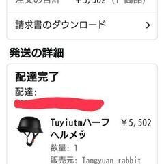 Tuyiutmハーフヘルメット　ナチヘル　サイズL　新品未使用品の画像