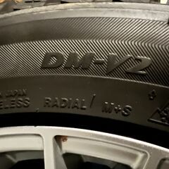 格安美品　 ポルシェ マカン・ＧＬＣ・Ｑ５用19インチスタッドレスタイヤ・ホイール4本セット　バリ山　MAKレネン＋ブリザックDM-V2の画像