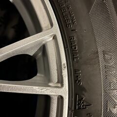 格安美品　 ポルシェ マカン・ＧＬＣ・Ｑ５用19インチスタッドレスタイヤ・ホイール4本セット　バリ山　MAKレネン＋ブリザックDM-V2の画像