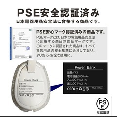 新品未使用 2wayモバイルバッテリー
の画像