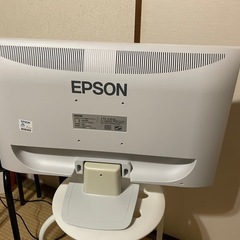 エプソン LD24W83 23.6型ワイド液晶ディスプレイ　スピーカー内蔵　中古、完動品の画像