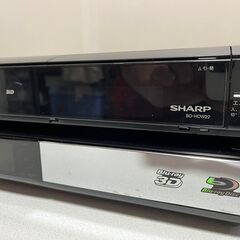 SHARP AQUOS ブルーレイレコーダー【 BD-HDW22】＆【BD-HDW70】2台セットジャンク品の画像