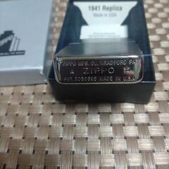 未使用品【1941Replica】ZIPPO　ジッポーライター　キャンプ　オイルライター　喫煙具の画像