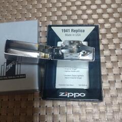 未使用品【1941Replica】ZIPPO　ジッポーライター　キャンプ　オイルライター　喫煙具の画像
