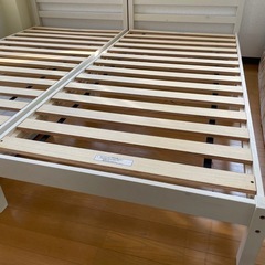 シングルベッド　フレームのみ 2台セット