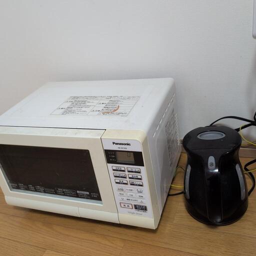電子レンジとT-falケトル
