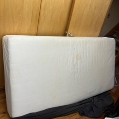 無印良品　シングルベッド　脚25cm