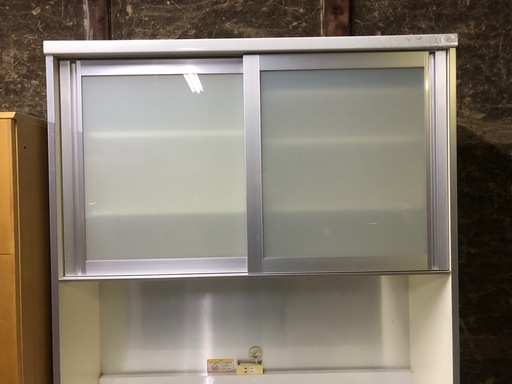 パモウナ家具 キッチンボード 白 状態良好品❗️ 120cm×45cm×高さ205cm