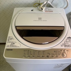 東芝　洗濯機　7キロ　取扱説明書付き　 美品　小松　能美　川北