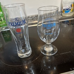 プレモル　ビールグラスの画像