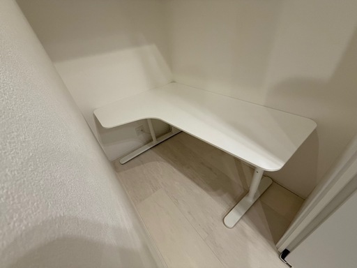 IKEA BEKANT ベカント L字型デスクセット