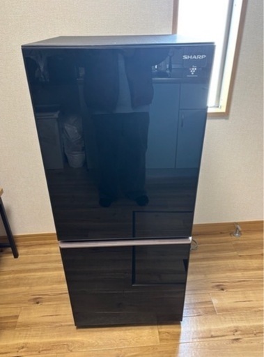 SHARP SJ-GD14B 冷蔵庫 140L ブラック