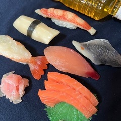 値下げしました！お寿司食品サンプルの画像