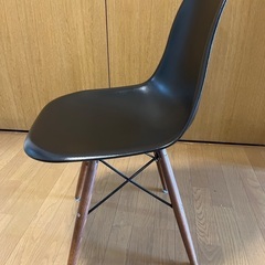 モダンデコ　シェルチェア　黒の画像
