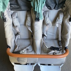 ★美品★ エアバギー ココダブルEX フロムバース 双子用ベビーカー エアバギー ココダブル EX フロムバース 二人乗り ベビーカー 双子
