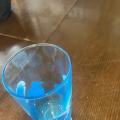 値引き　昭和レトロ　朝顔グラス2個の画像