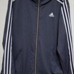 美品adidasジャージフード付き