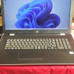②美品。爆速。大画面17.3インチ　最新バージョン24H2　Wi...