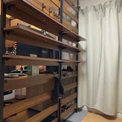 突っ張り棒棚 / tension rod shelf x 2
