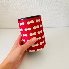 和柄の和紙のペン立て