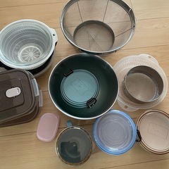 ザル　ボウル　色々決まりました
