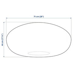 クッションチェア　IKEA サンダレード  の画像