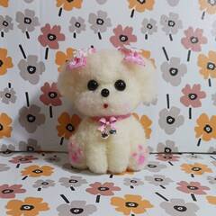 ほっぺほんのりピンクなマルチーズ　羊毛