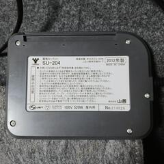【未使用】山善 電気カーペット 2畳用 2012年製 SU-204の画像