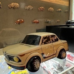 BMW 井上康臣　石膏　ミニカー
