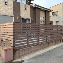 ⭐️人工木　目隠しフェンス　新品の画像