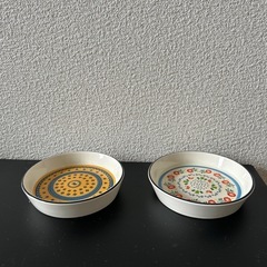 コップと醤油皿の画像