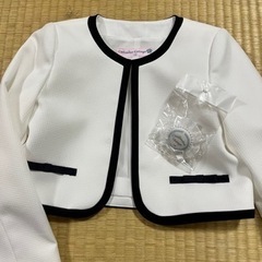 【値下げ】入学式　女の子　スーツセットの画像