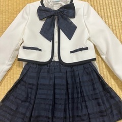 【値下げ】入学式　女の子　スーツセットの画像