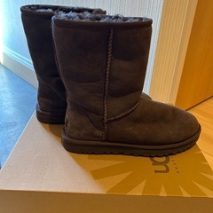 UGG ムートンブーツ　25センチ　ブラウンの画像
