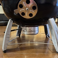 【中古】BBQバーベキュー用グリル直径37cmの画像