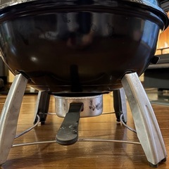 【中古】BBQバーベキュー用グリル直径37cmの画像