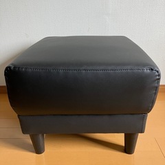 【2月売り切り価格】ニトリ　汚れに強い合成皮革スツールの画像