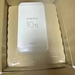 未開封 Xperia 10 Ⅵ ブラック エクスペリア10 Ⅵ