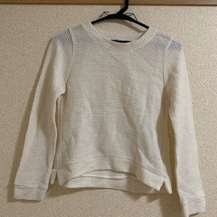 ★COLZA★  トップス　薄手のニット　ホワイト　M