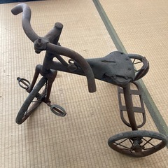 骨董品　年代物　三輪車