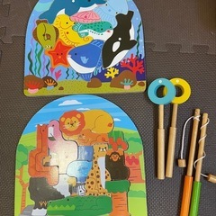 木製・2層パズル