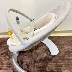 nuna ヌナ ベビーバウンサー LEAF Grow トイバー付き 中古品の画像