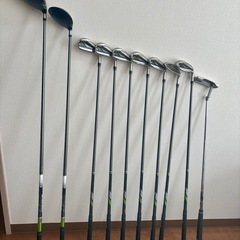【中古】TAYLOR MADE ゴルフセット 右利きの画像