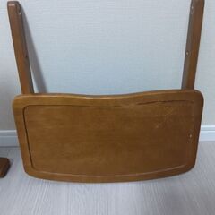 子ども用　木製ハイチェアの画像