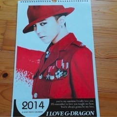 G-DRAGON 2014 カレンダー　KPOP