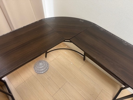 L字型デスク