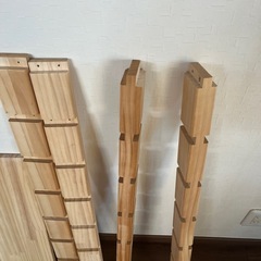 棚支柱と棚板の画像
